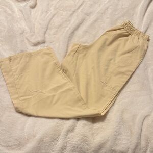 Women’s Light Yellow Scrub Pants